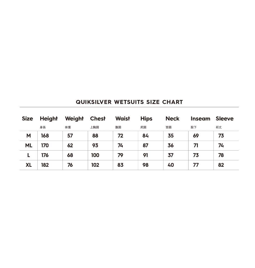 M！新品◆Quiksilver HIGHLINE 2/2 CZ ウェットスーツ◆