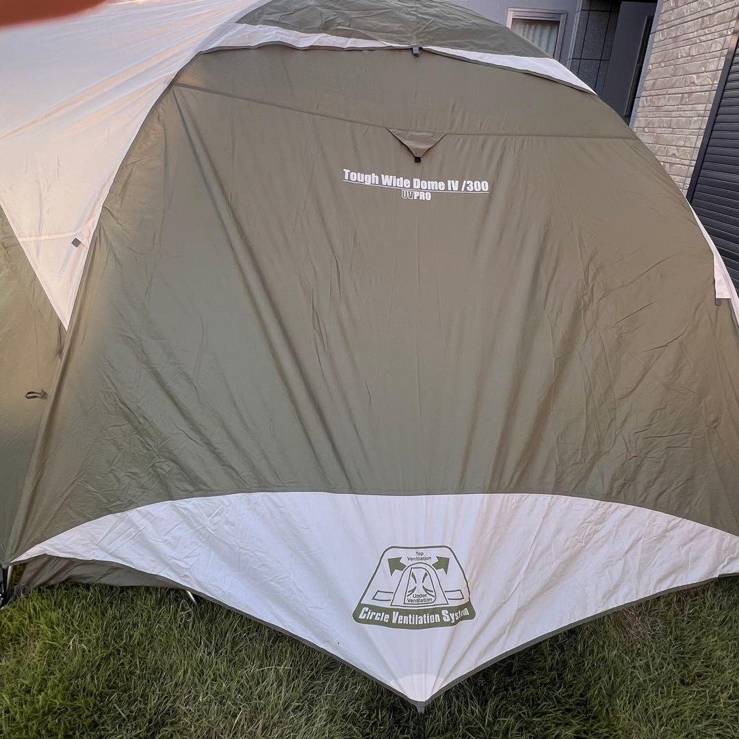 【良品】Coleman タフワイドドーム Ⅳ 300 オリーブサンド　限定色