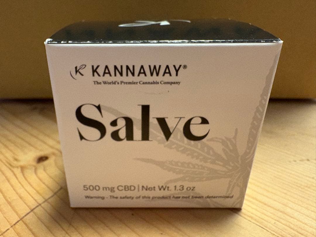CBD500mg高品質クリームKannawayサルヴェ　1個