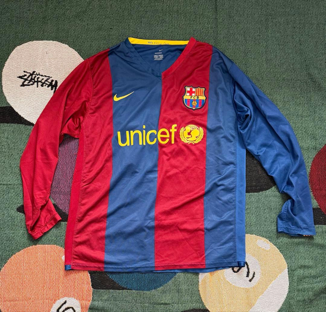 06/07 バルセロナ ロナウジーニョ 長袖ユニフォーム