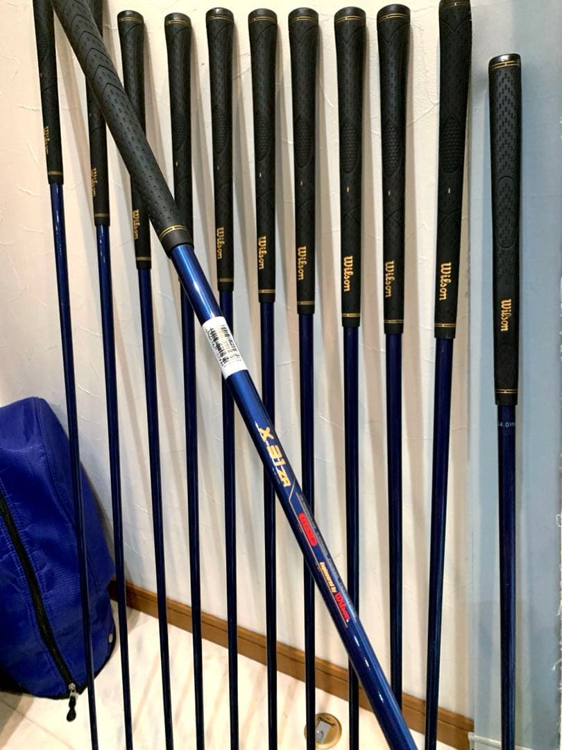 良品　ウィルソン　ゴルフクラブ　本格フルセット　優しい