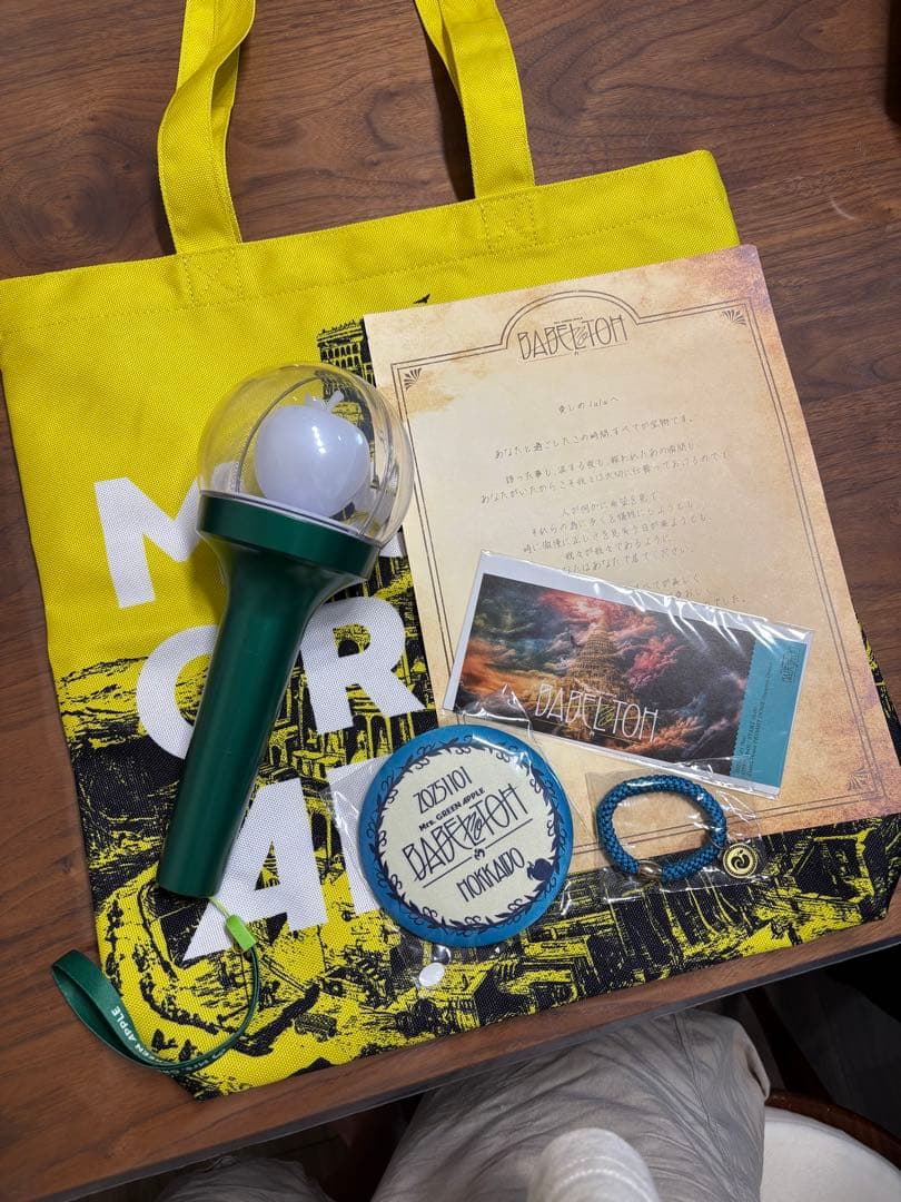 ミセスグリーンアップルライブグッズ ファンクラブ限定 バベルの塔