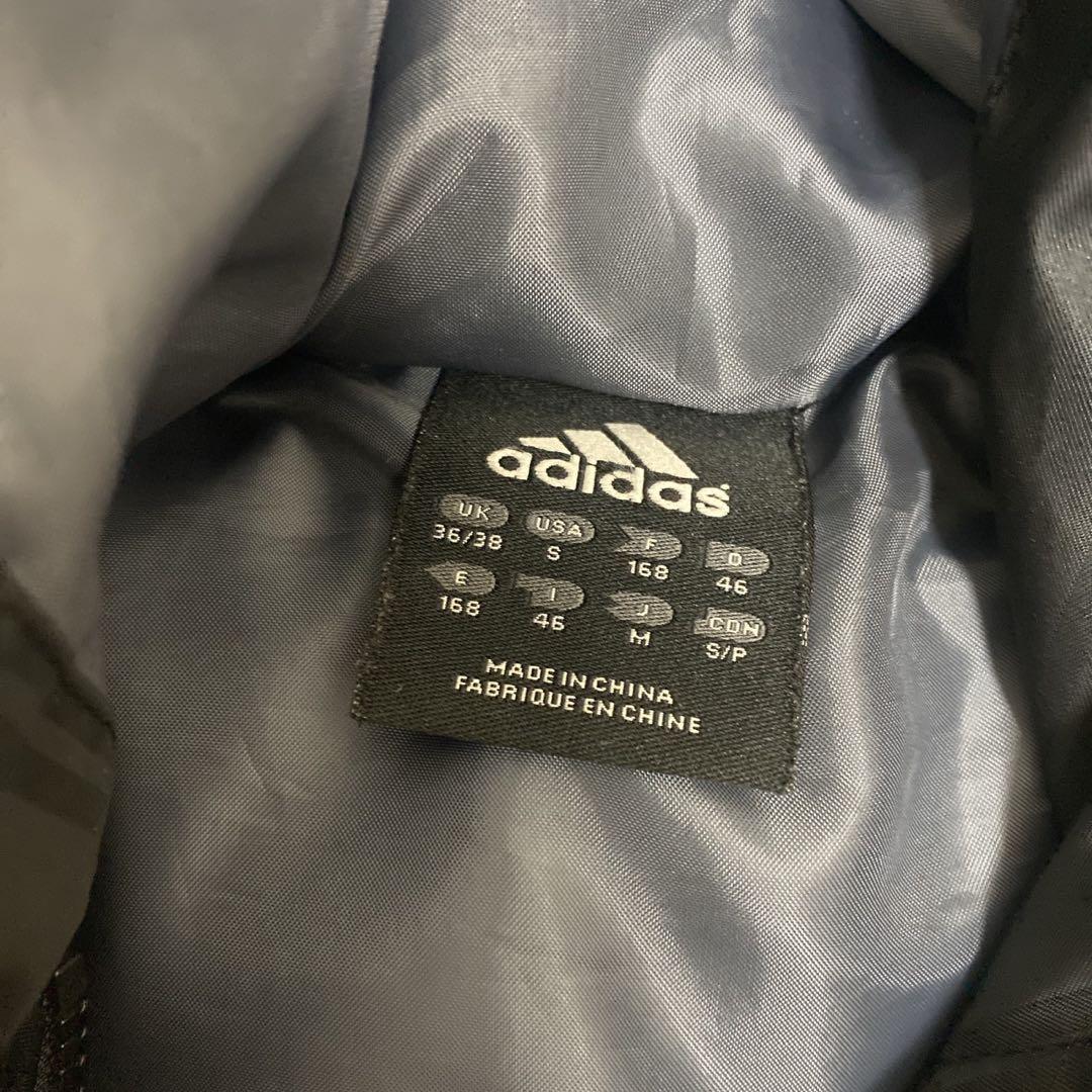 adidas アディダス M ロングダウンコート ベンチコート ブラック