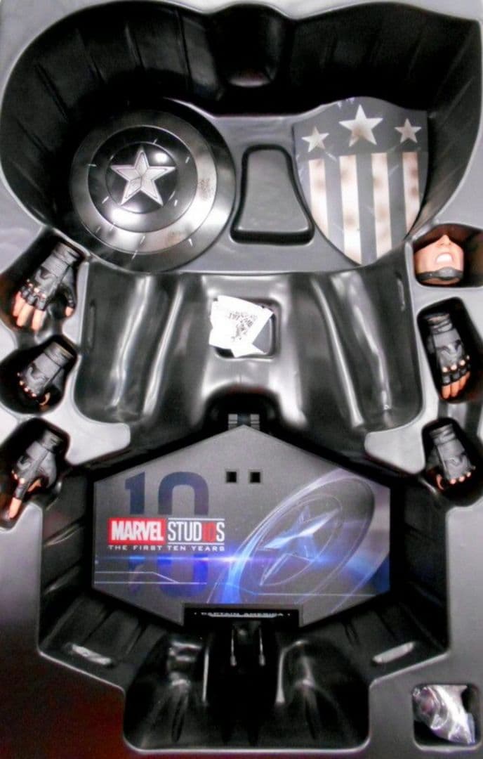 キャプテンアメリカ コンセプトアート版 ホットトイズ ムービー マスターピース