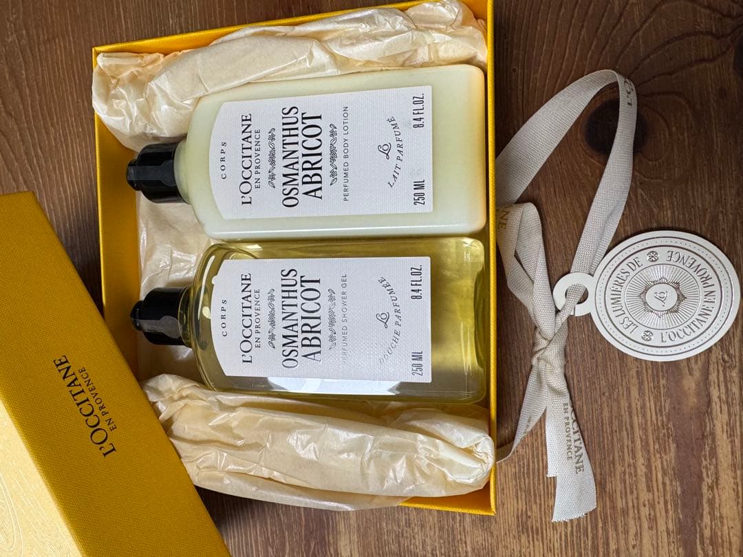 L'OCCITANE オスマンサスアプリコット 2本セット