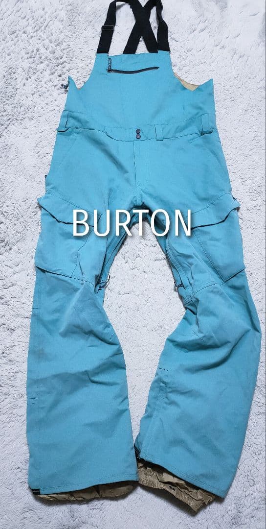 【BURTON バートン】ビブパンツ メンズXL 良品 スノーボードウェア