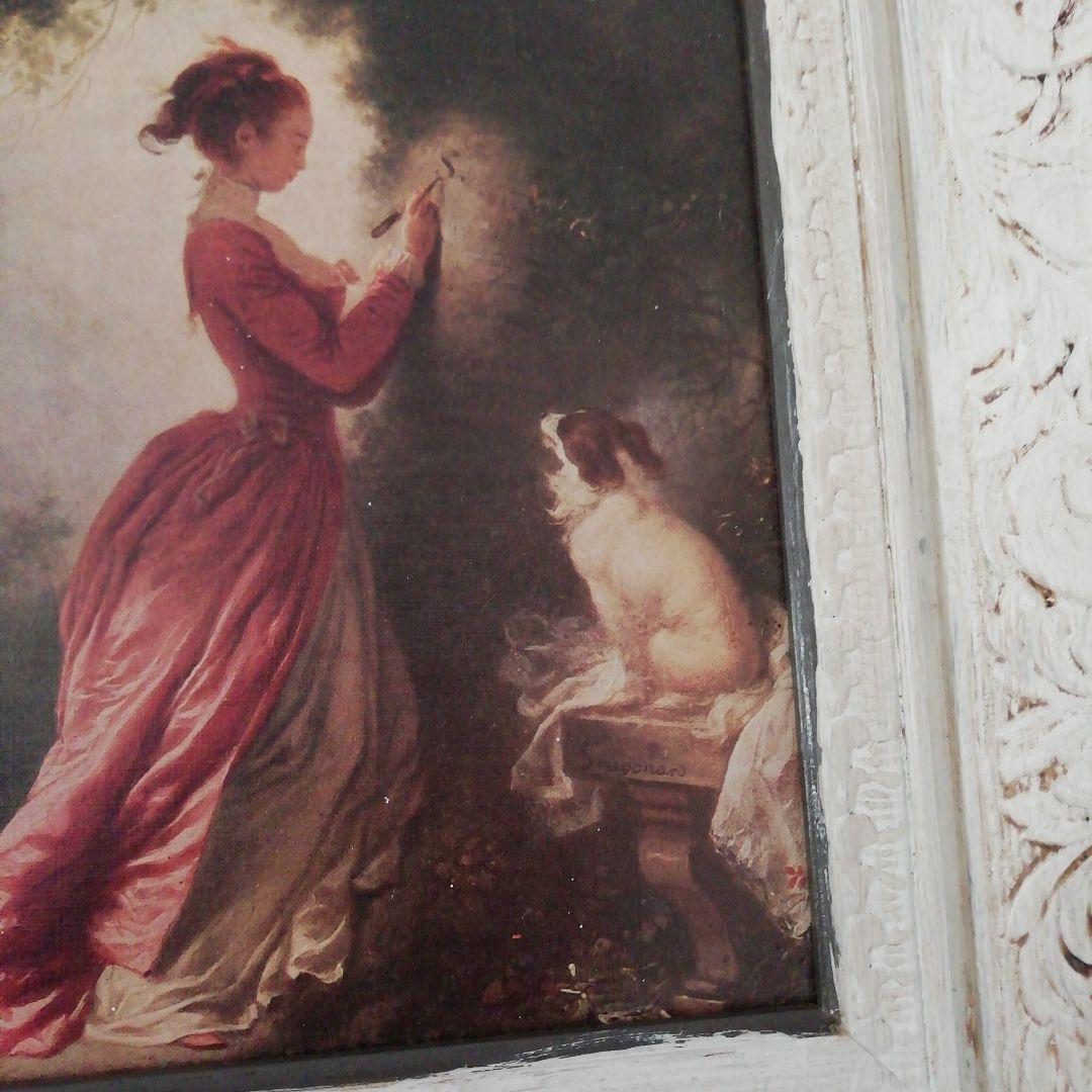 ヴィンテージ　アンティーク　絵画　額絵　②