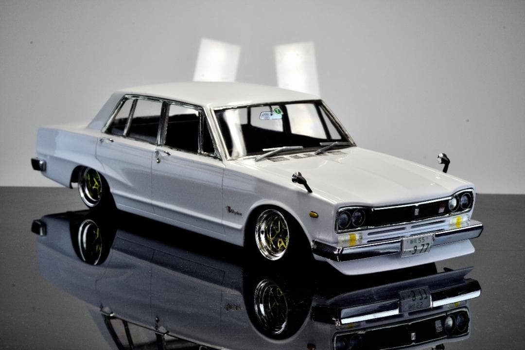 【1/24アオシマ】スカイライン2000GT【ハコスカ】