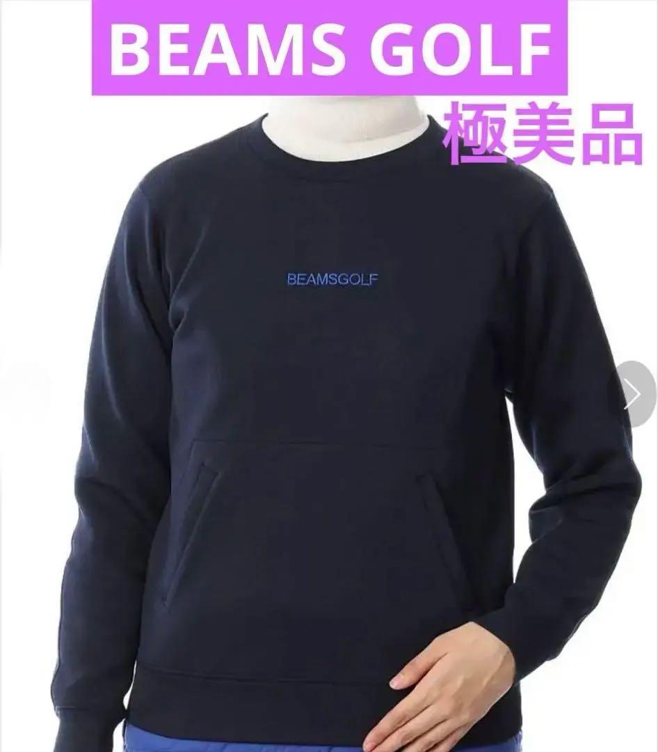 【極美品】ビームスゴルフ　ストレッチ　プルオーバー　スウェット　Ｌサイズ