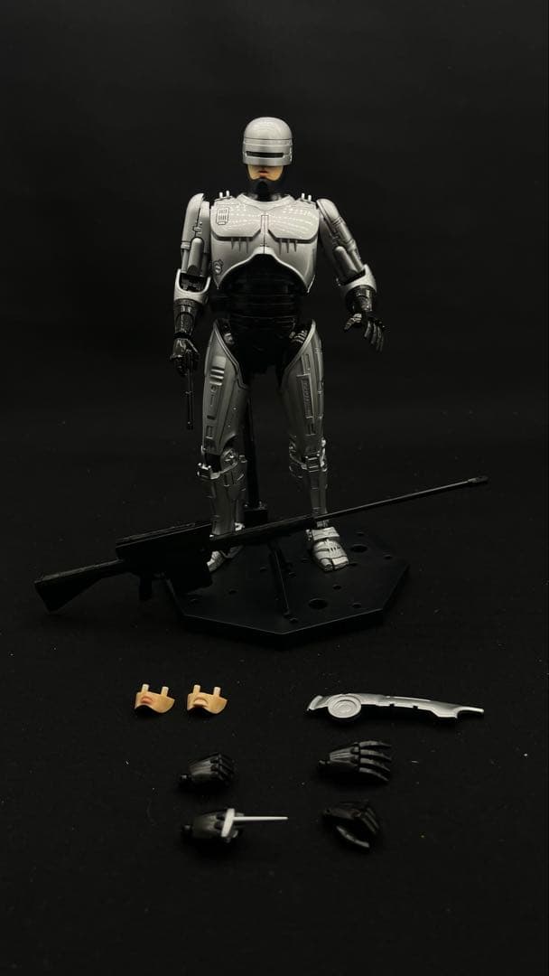 モデロイド　ロボコップ完成品　ホットトイズ参考仕上げ