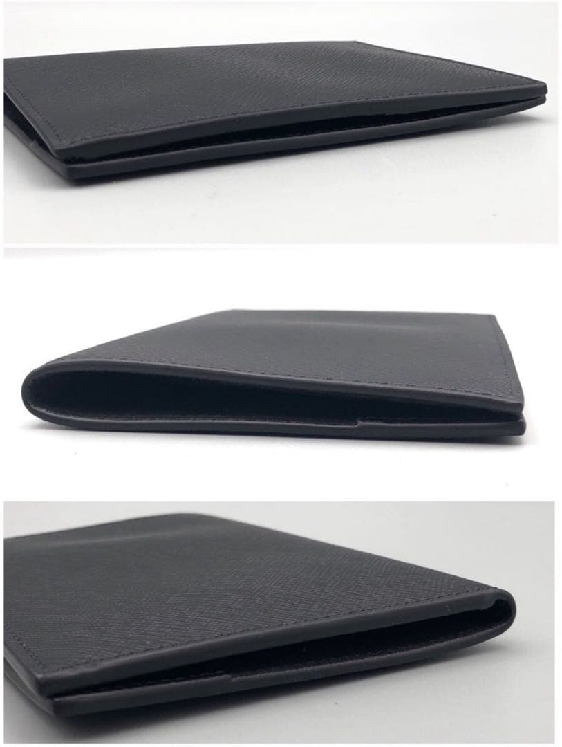 【新品未使用】MONTBLANC サルトリアルブラックパスポートケース