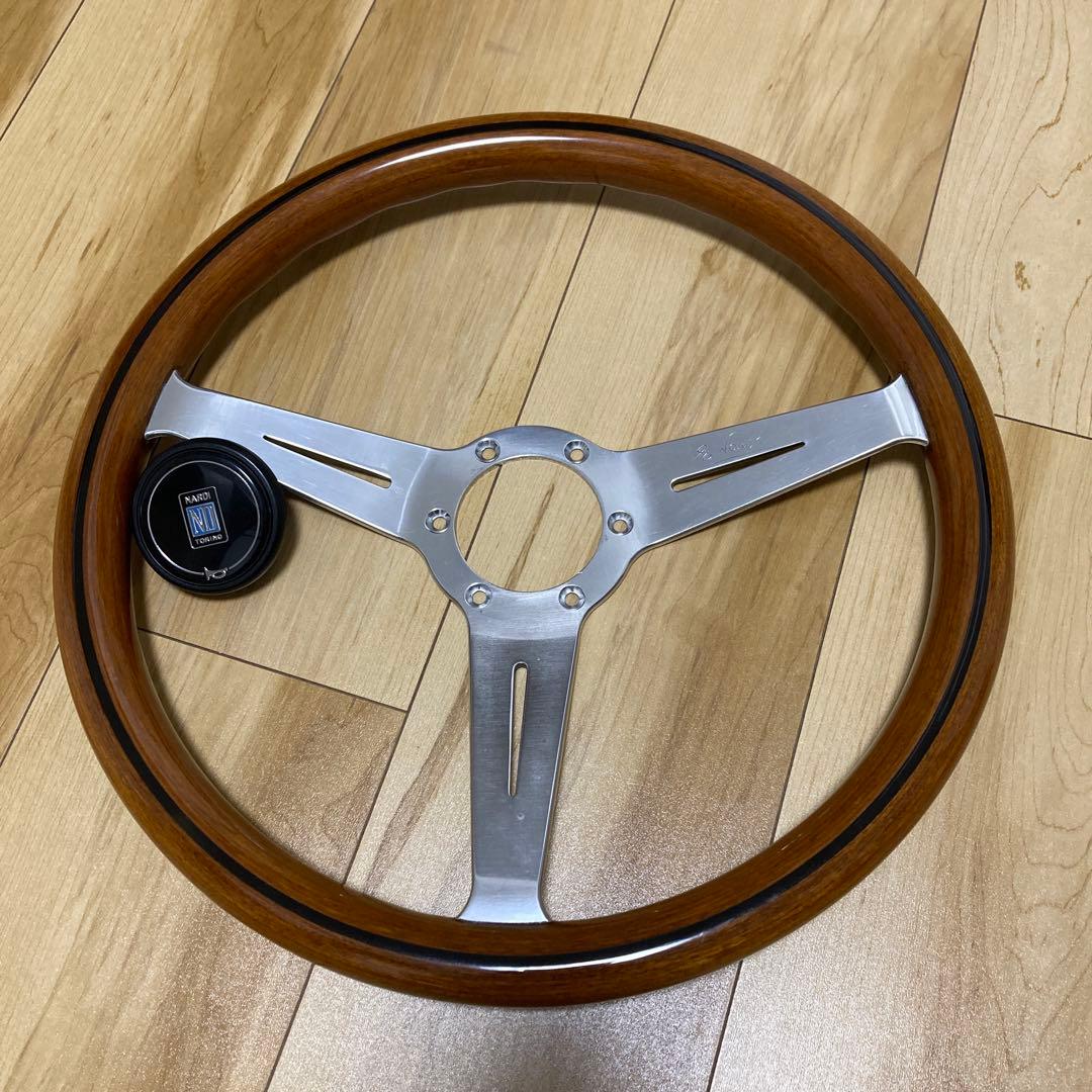 NARDI ウッドハンドル ステアリング 36φ
