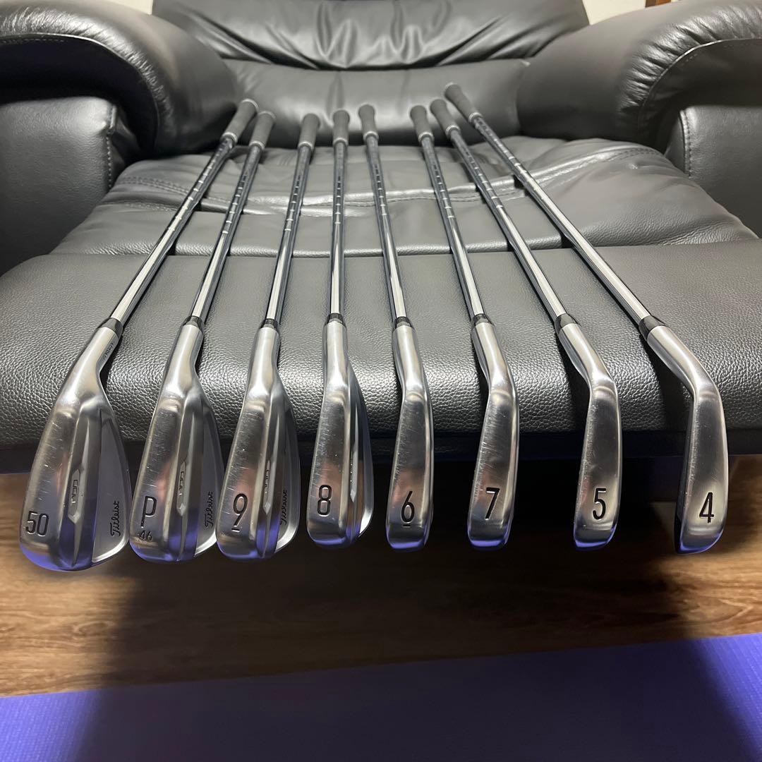 タイトリストT100 2021 アイアンセットNSプロ105T S 8本セット