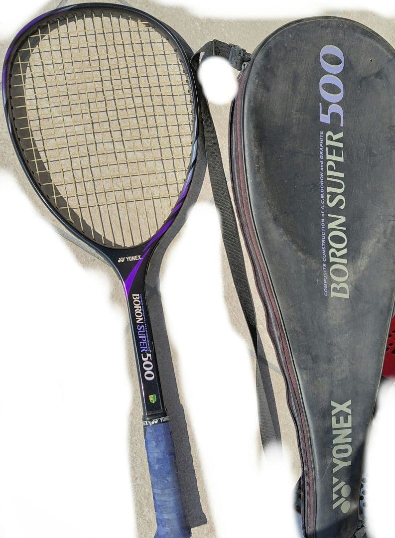YONEX BORON SUPER 500 テニスラケット　ケース付き