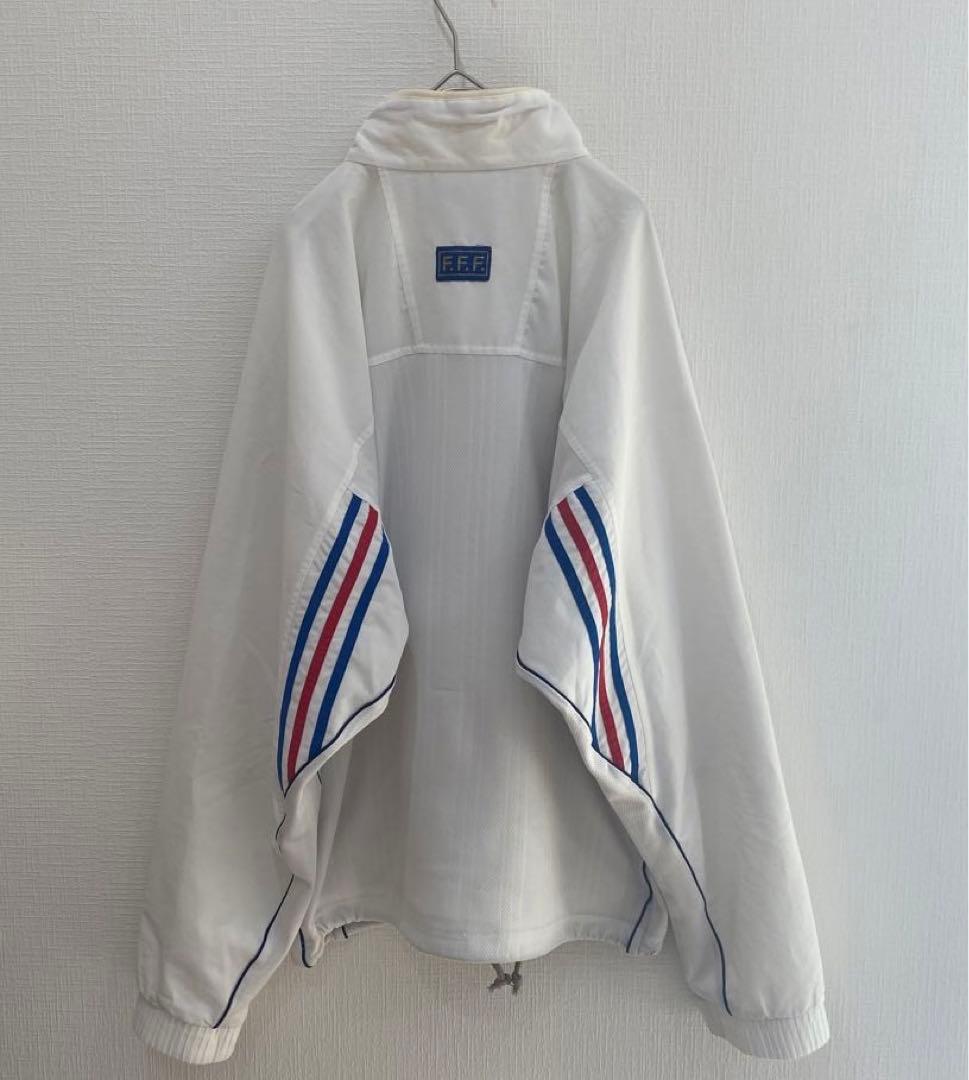 極稀少 フランス代表 adidas／トラックトップ 異素材