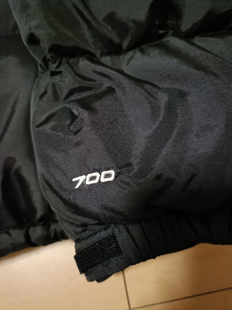 1度のみ着用 ザノースフェイス ダウンジャケット フード付き　Mサイズ