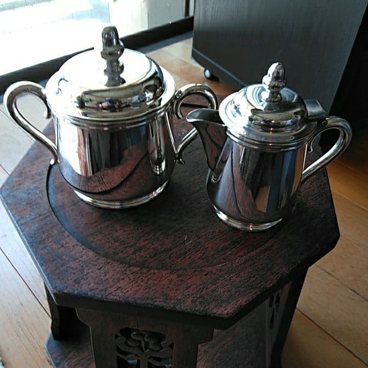 シュガー＆ミルクシルバー食器