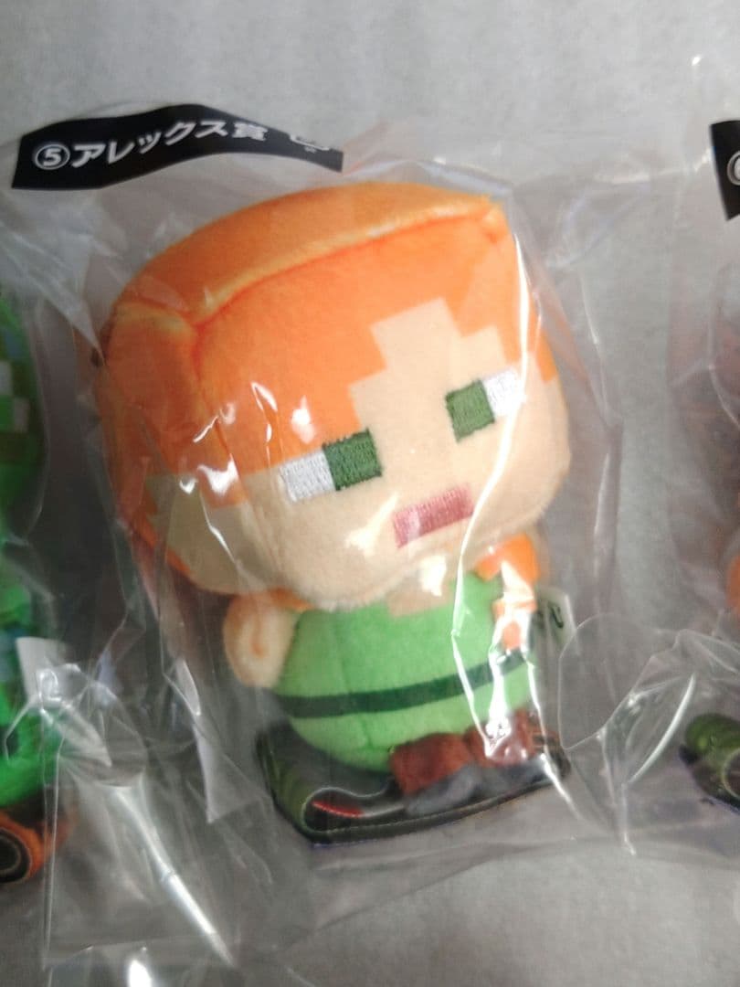 マインクラフト　ぬいバディ　10点セット　ラスト賞バッグあり　ウーパー　アレイ