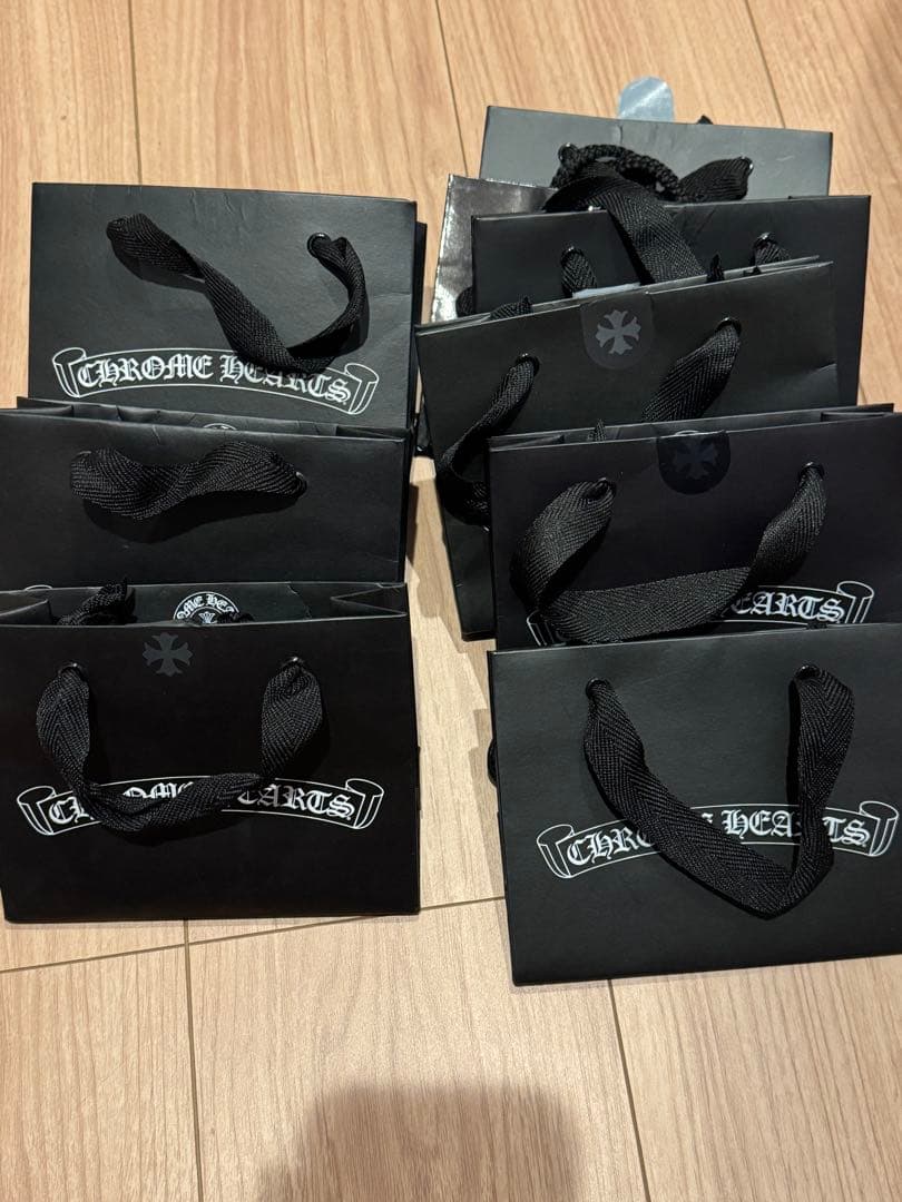 クロムハーツ　付属品　ネックレス　革袋　箱　ショッパー