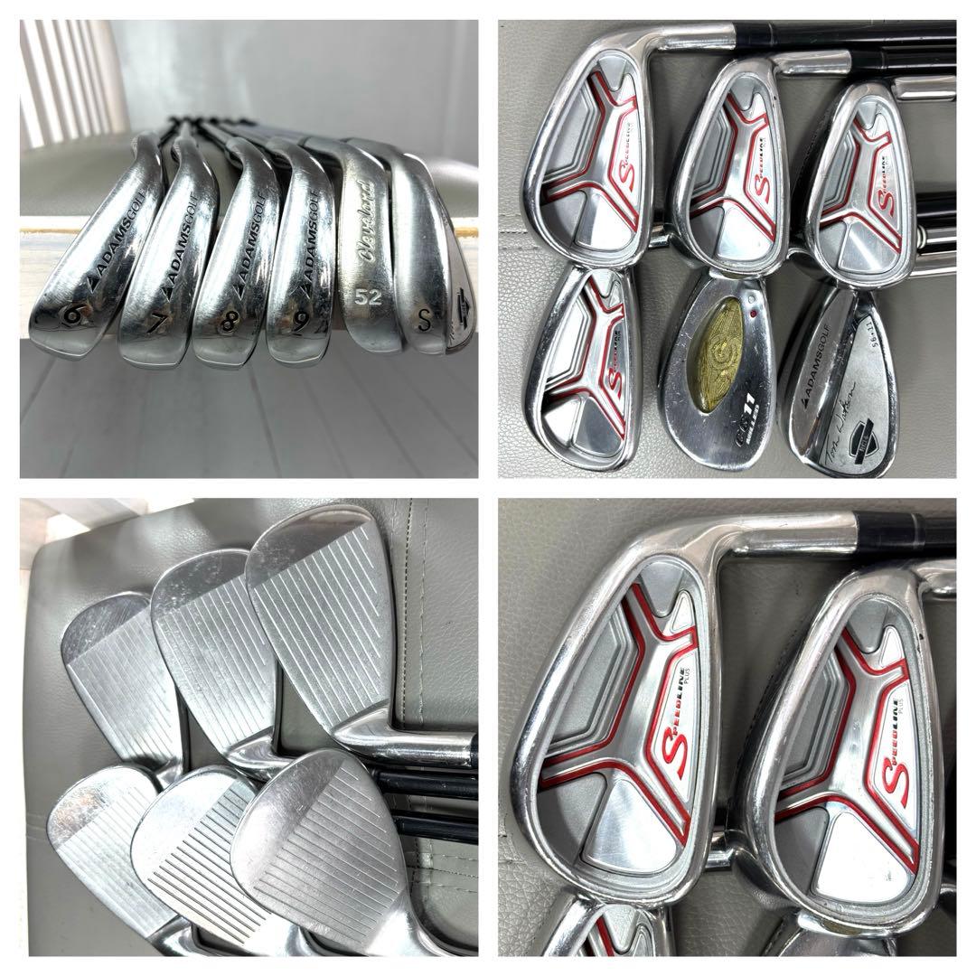 本格派 メンズゴルフクラブ 10本 セット ゴルフセット お試しセット 美品
