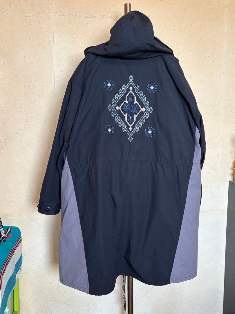 チャイハネ キリム柄刺繍 MEN’S 3WAYコートインナーのみクリーニング済み
