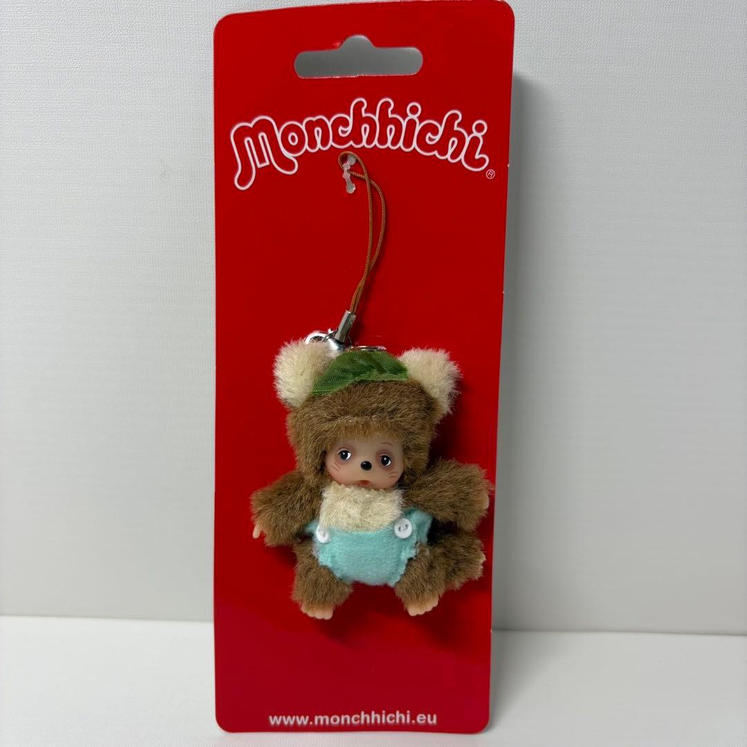 新品 EU限定 ベビチッチ タヌキ キーホルダー monchhichi 269