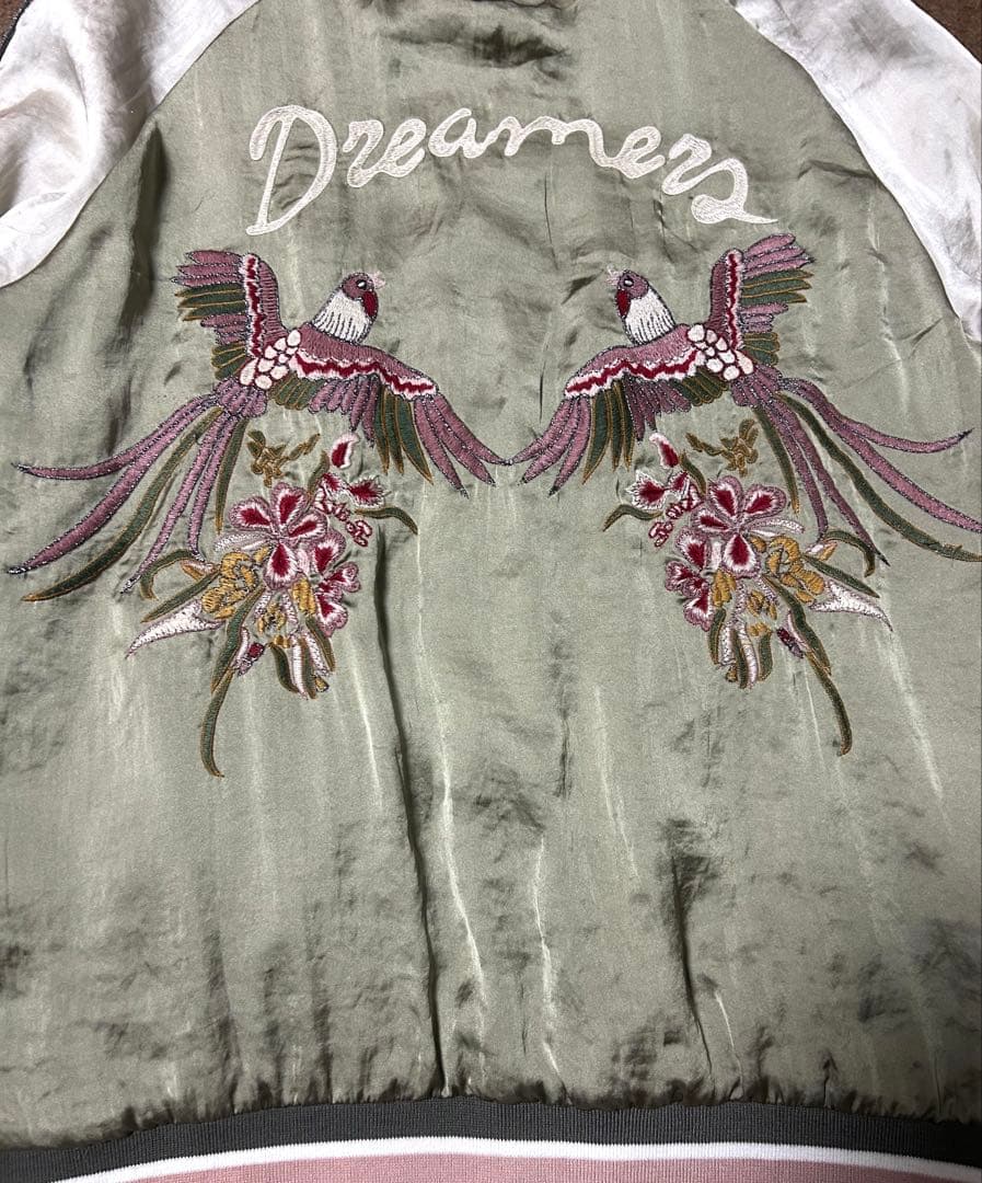 激レアZARA 鳳凰刺繍 スカジャン M 梨花・岩堀せり着用【大人気完売】