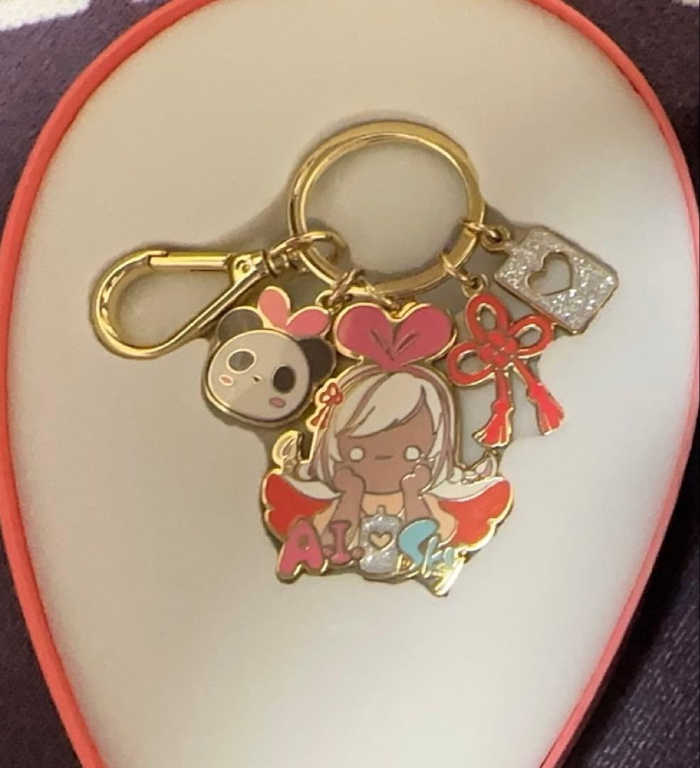 sky星を紡ぐ子どもたち　キーホルダー アイラブSky