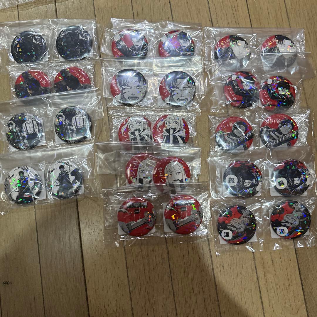 カグラバチ ジャンプショップ オールスター缶バッジ まとめ売り