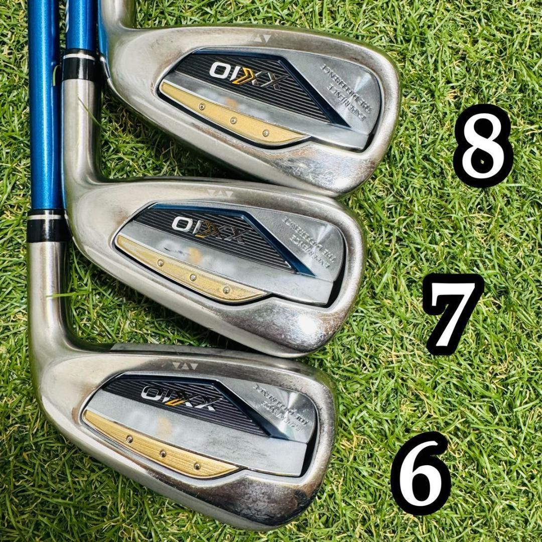 【良品】13代目ゼクシオ XXIO13 メンズアイアンセット 7本 SR