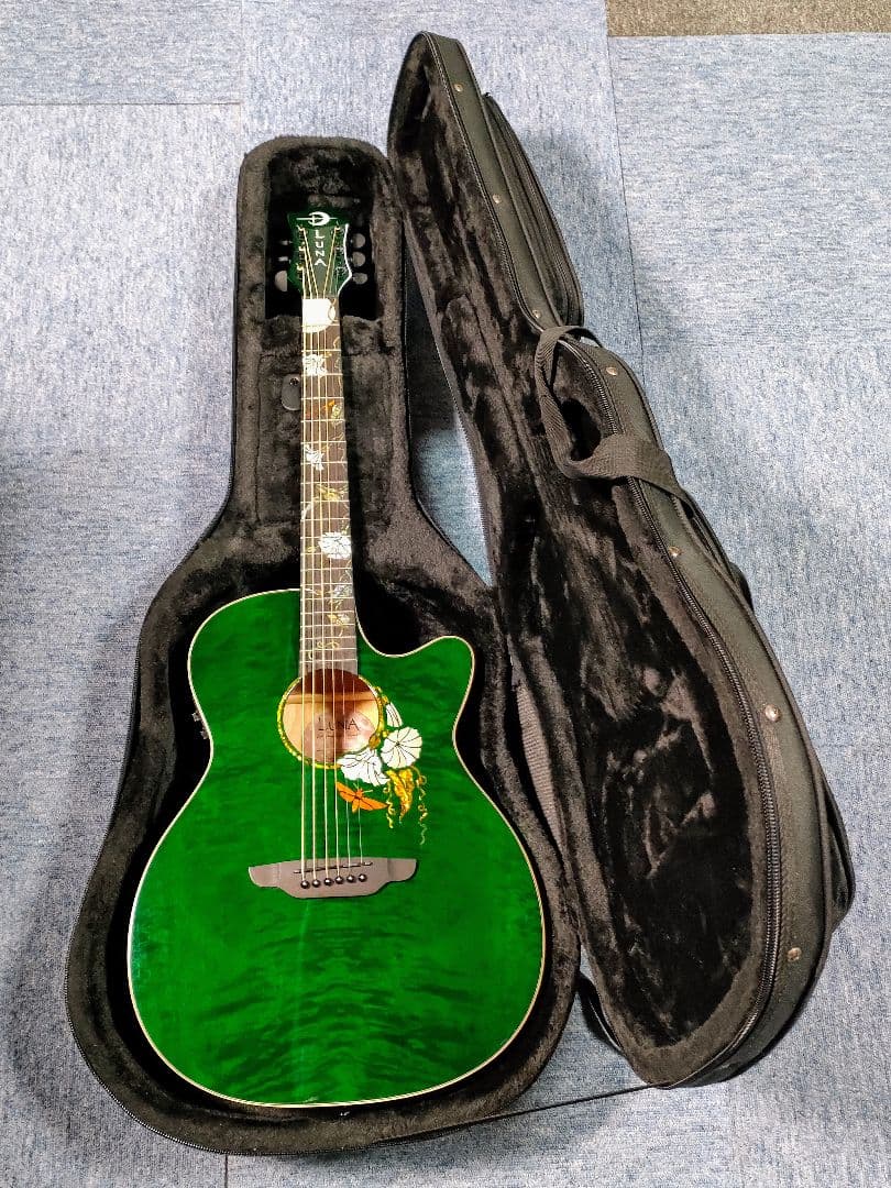 美品希少 LUNAギター エレアコ