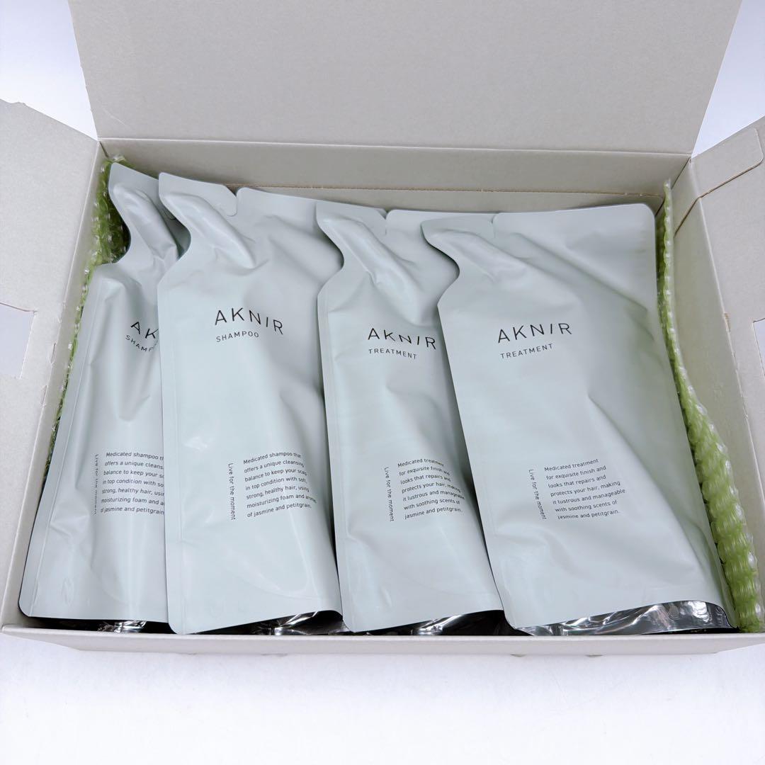 AKNIR アクニー シャンプー×2 トリートメント×2（詰替用）