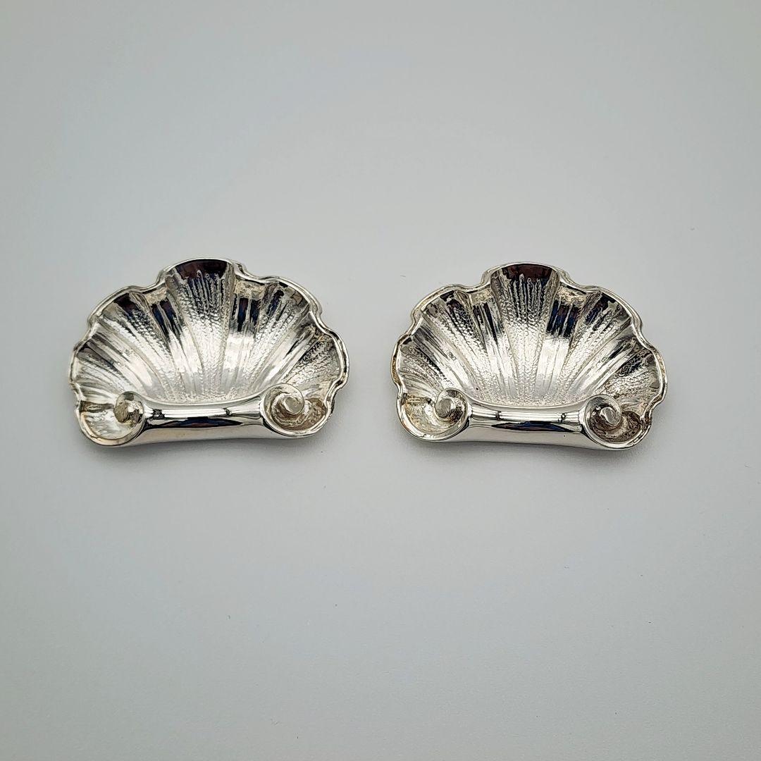 ★Christofle★ カトラリーレスト 2個セット コキーユ シルバー 箱