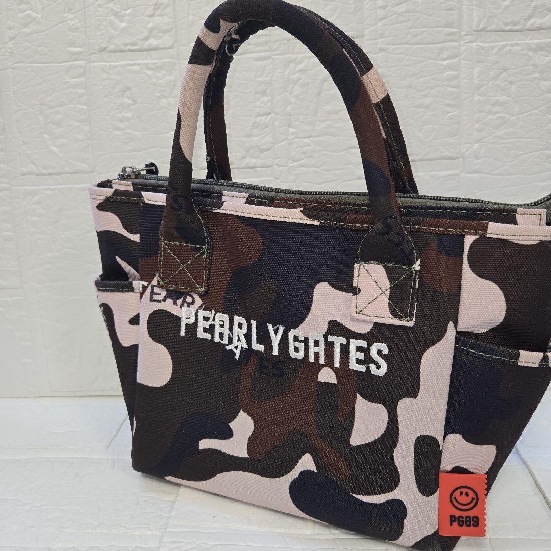 【バーバパパ】PEARLY GATES 迷彩カートバッグ