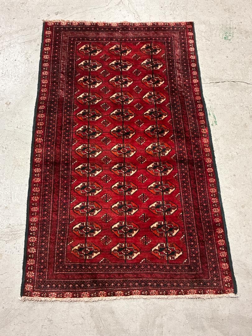 ◉50s vintage◉　162cm×96cm　ペルシャ絨毯　トライバルラグ