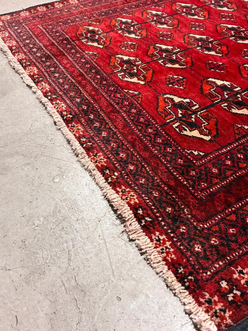 ◉50s vintage◉　162cm×96cm　ペルシャ絨毯　トライバルラグ