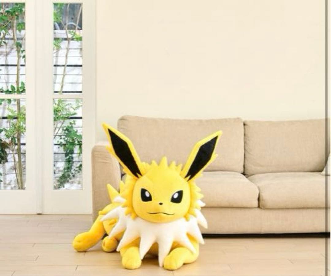 ポケモン 等身大サンダース ぬいぐるみ 新品未開封