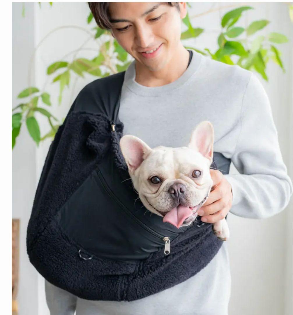 未使用 希少erva 限定ボアシンプルドッグスリング スリングキャリー