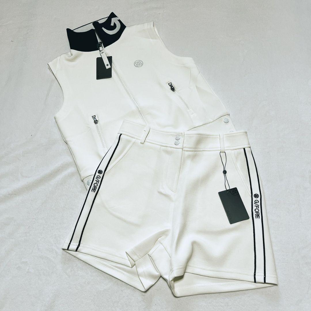 新品　G/FORE　ジーフォア　ゴルフ　ベスト＆ショートパンツセット　M