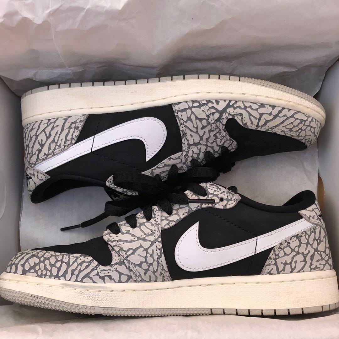 Nike Air Jordan 1 ブラック/ホワイト/グレー