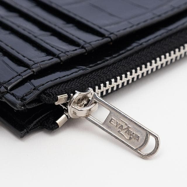 矢沢永吉 スマートウォレット(ロゴ)ブラック