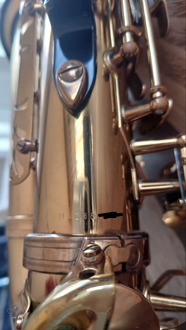 アルト ヴィンテージ セルマー リガチャー IN小文字 1980年代 キャップ付