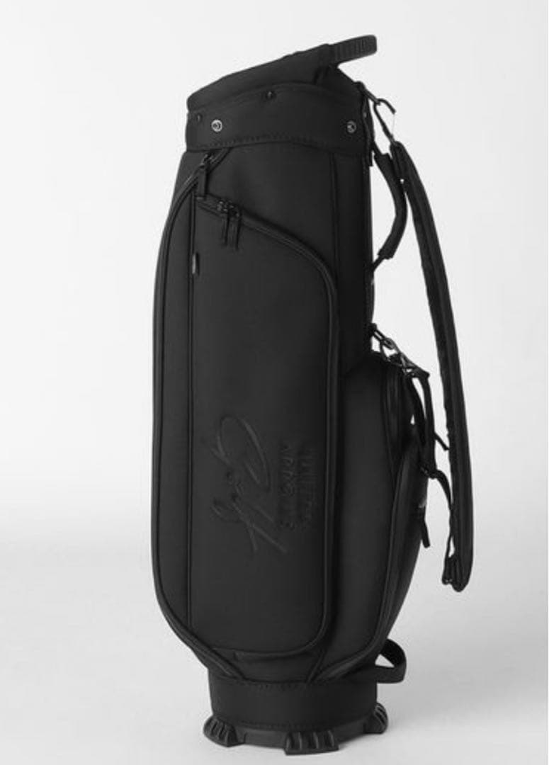 新品　2025購入　ユナイテッドアローズ　キャディバッグ　ブラック