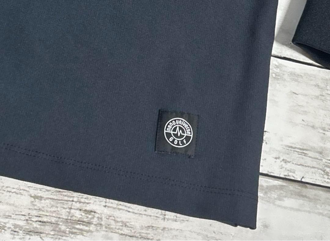 ナノユニバースゴルフ　XL　ウォームロングスリーブ　長袖シャツ　モックネック