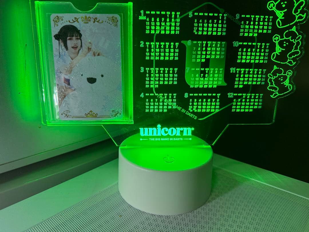 文山雪華選手ダーツライブカード➕クリアカレンダーセット付き！