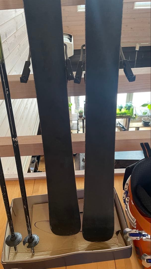 カービングスキー板大人男性160cmセット子供ジュニア SALOMONサロモン青