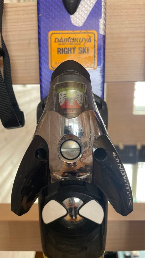 カービングスキー板大人男性160cmセット子供ジュニア SALOMONサロモン青