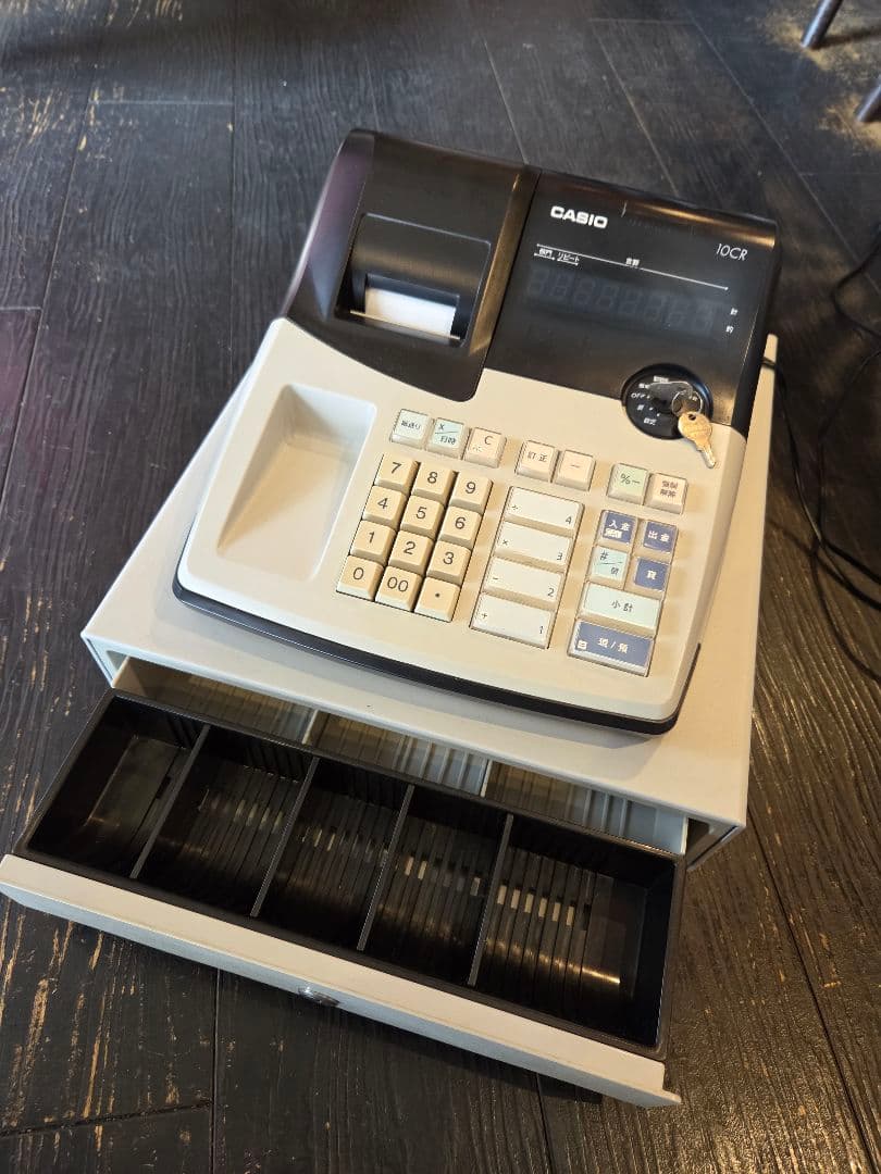CASIO 10CR レジスター