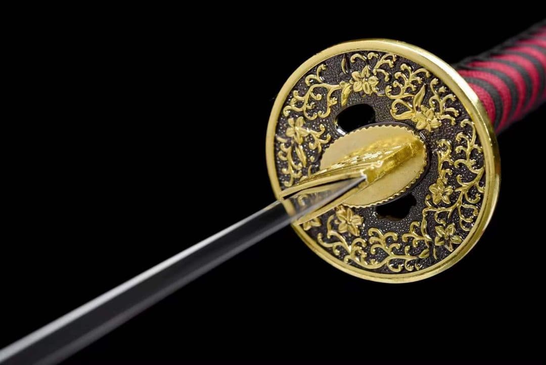 【朝顔】 武具　刀装具　日本刀　模造刀 居合刀