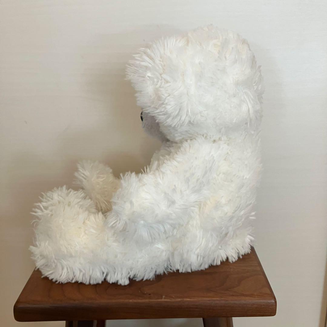 WDW ディズニーベア　ホワイト　長毛　初期　ダッフィー